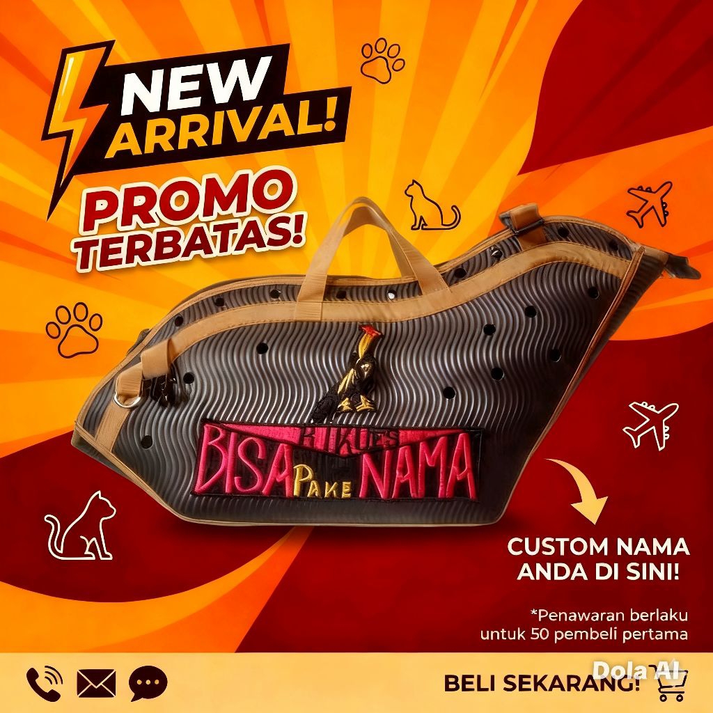 tas kiso ayam bangkok bisa riques nama