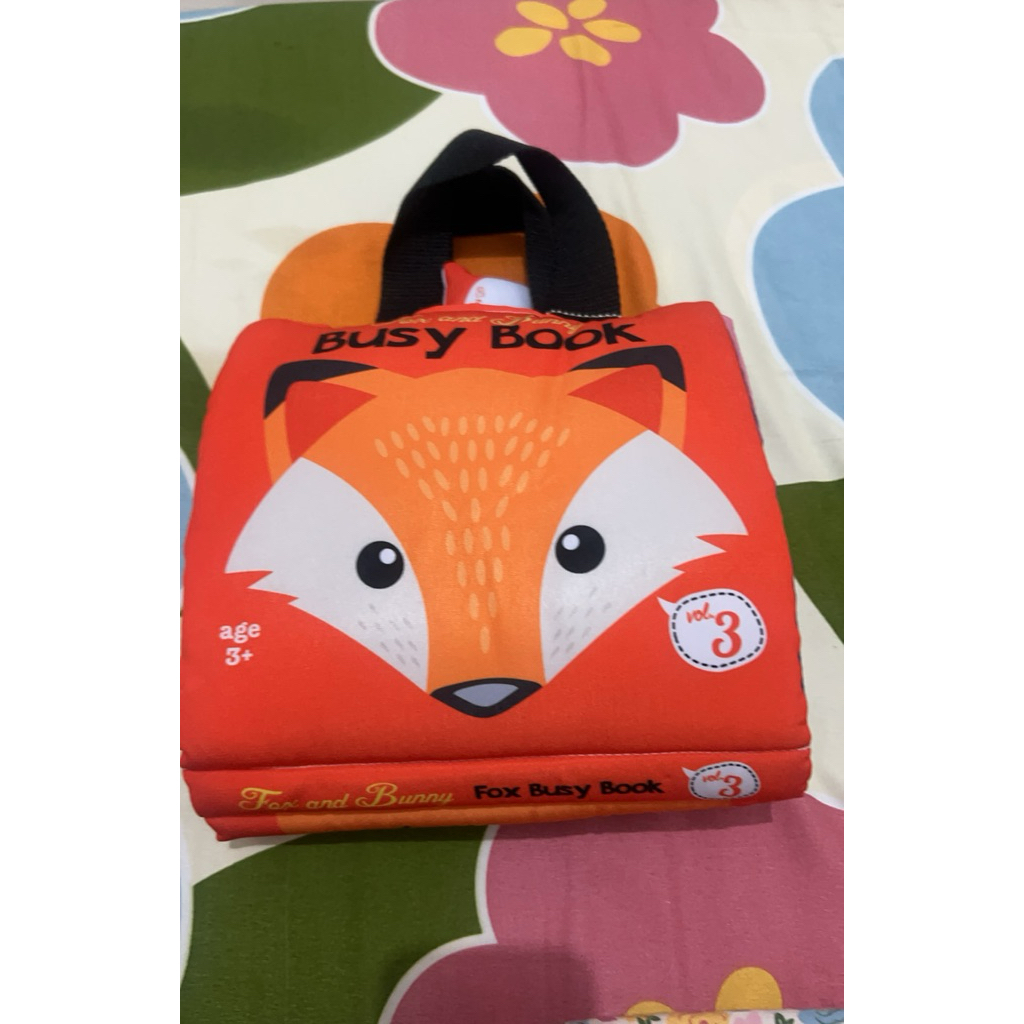 Busy Books Fox and Bunny Preloved