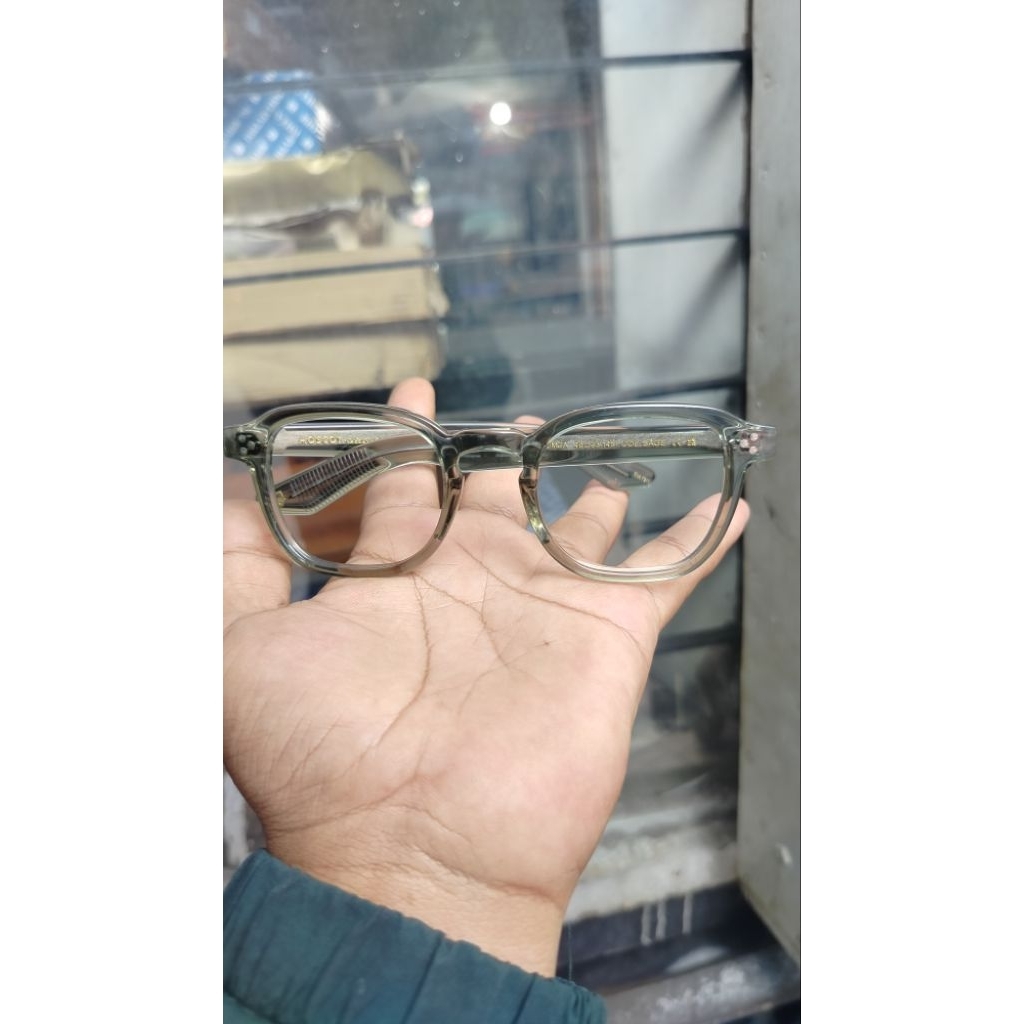 kacamata frem original moscot momza col.sage(size 46-23-145)