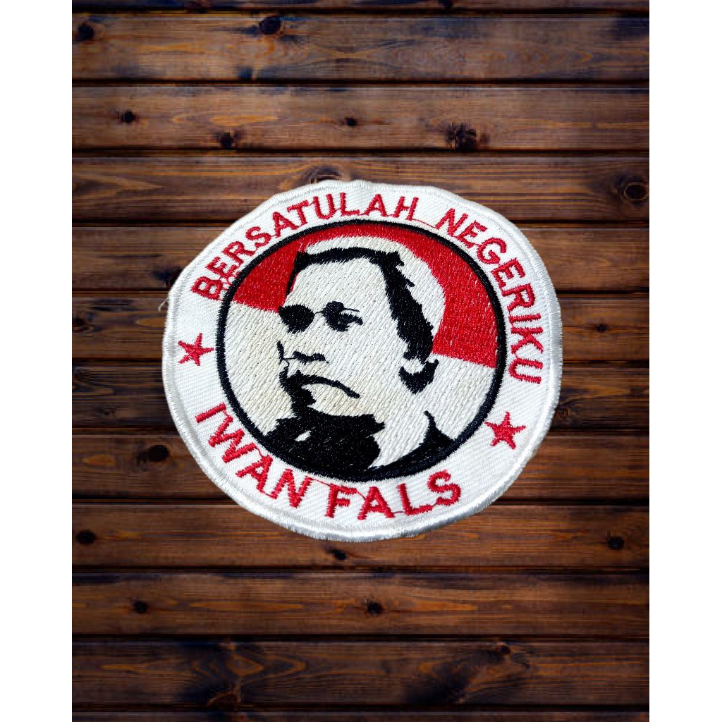 bordir iwan fals bersatulah negeriku