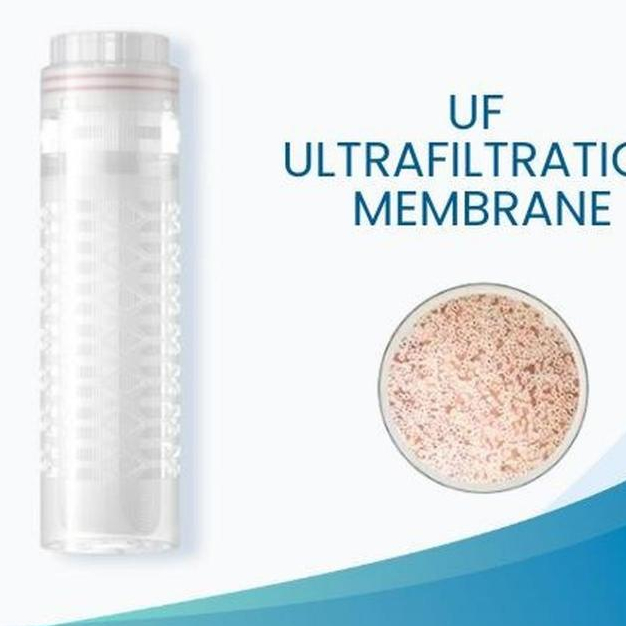 FILTER UF PVDF Ultra Filtration 10 Inch Hollow Fiber Membrane 0.01 Micron Penjernih Air Minum Bakter