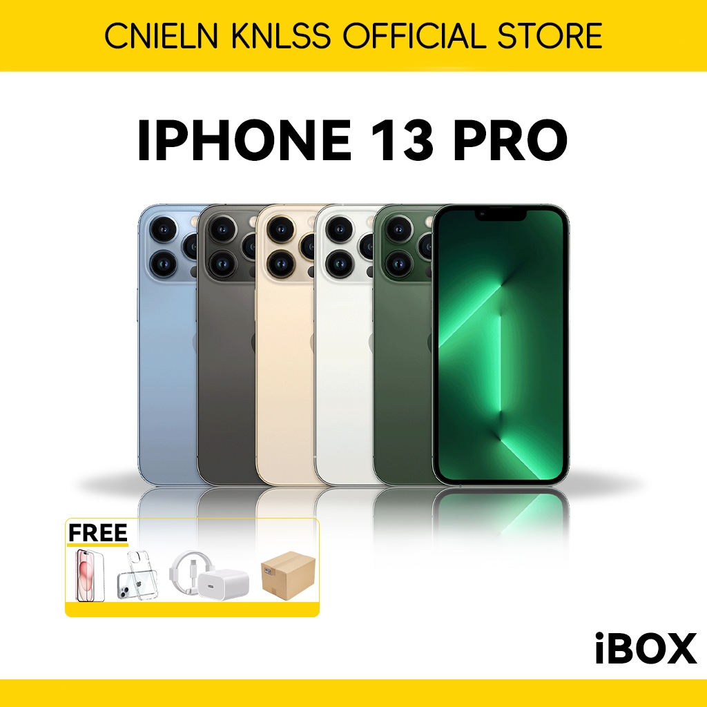 iPhone 13pro max SECOND 100% Original LIKE NEW  Fullse No Refurbish Ibox‌ Fullset Mulus BERGARANSI