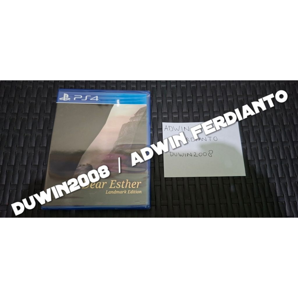 PS4 Playstation 4 - LRG Limited Run Games - Dear Esther Landmark Edition