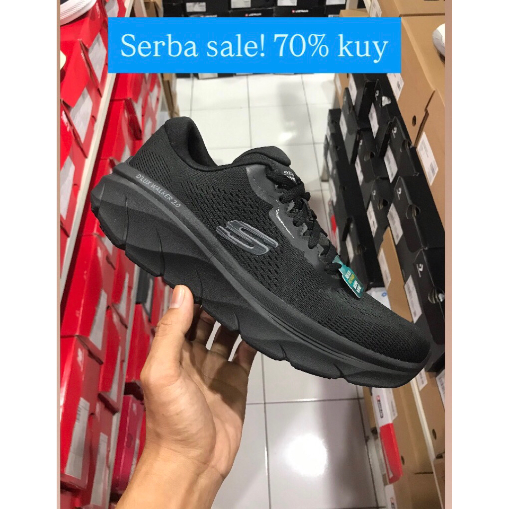 BIG SALE SEPATU SKECHERS NEW RUNNING/LARI/SNEAKERS PRIA ORIGINAL