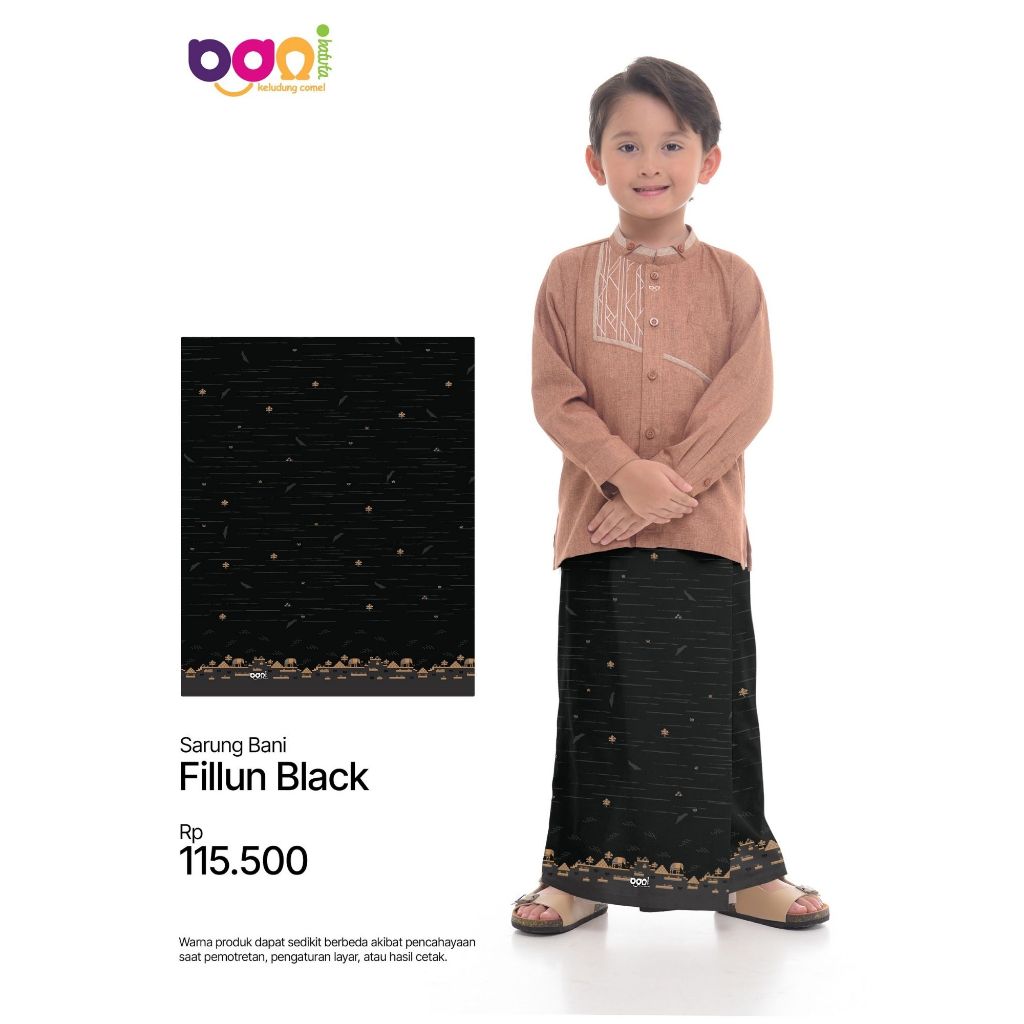 Rabbani - Sarung Anak Bani Fillun - Sarung anak anak - sarung rabbani - bsy print