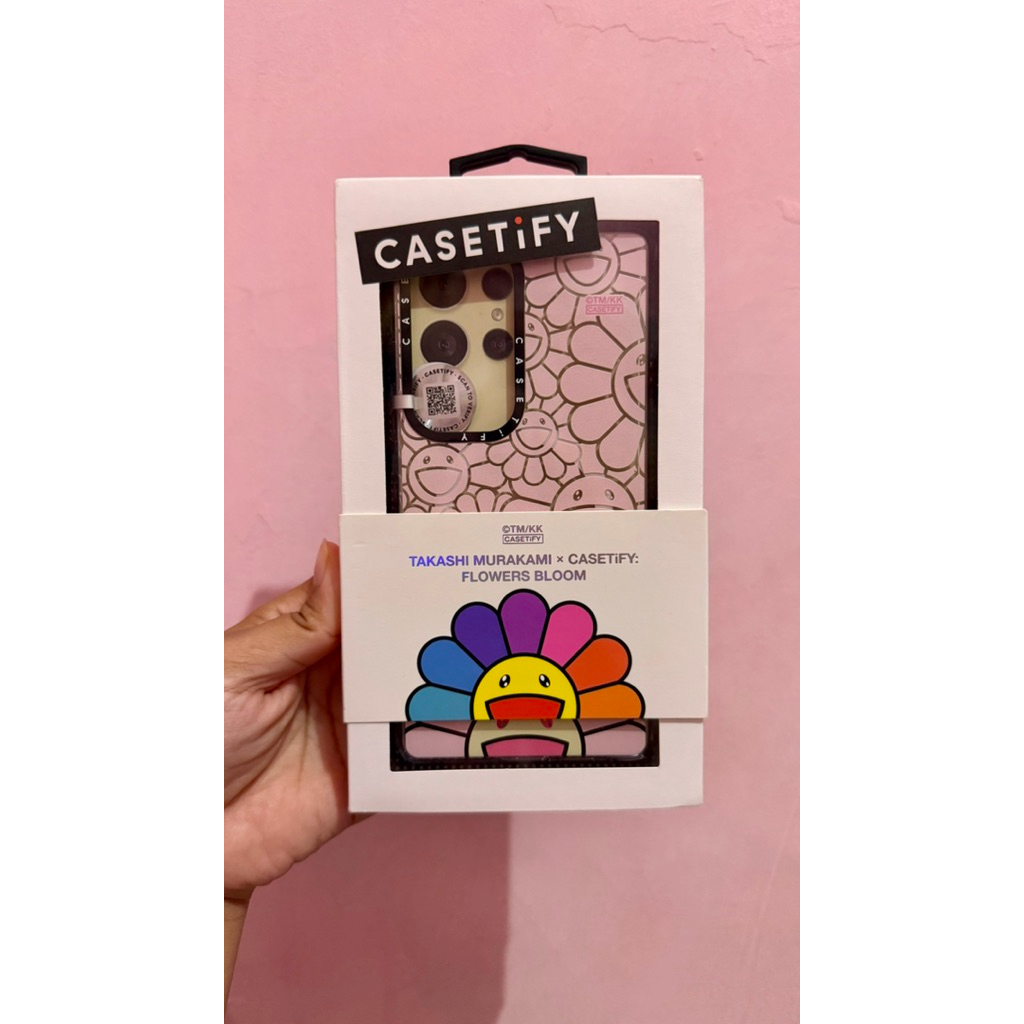 casing case casetify takashi murakami x flowers bloom samsung S25ULTRA