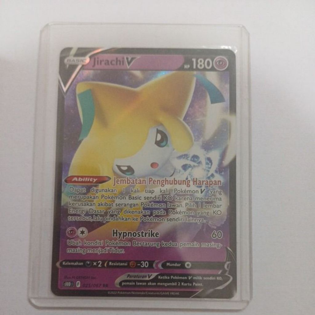 Jirachi V (RR) 025/067 -Pokemon TCG Indonesia