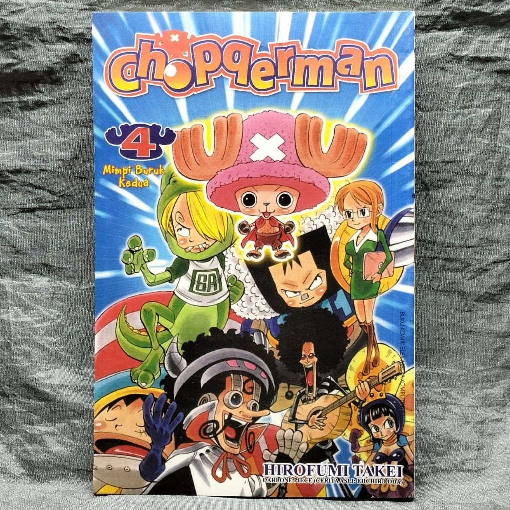 KOMIK BUKU FISIK ONE PIECE CHOPPERMAN NO 4 BAHASA INDONESIA