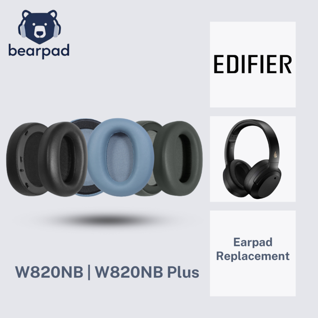 Earpad Edifier W820NB W 820 NB Plus Replacement Ear Pad Cushion Bantalan Headset Earcup Premium