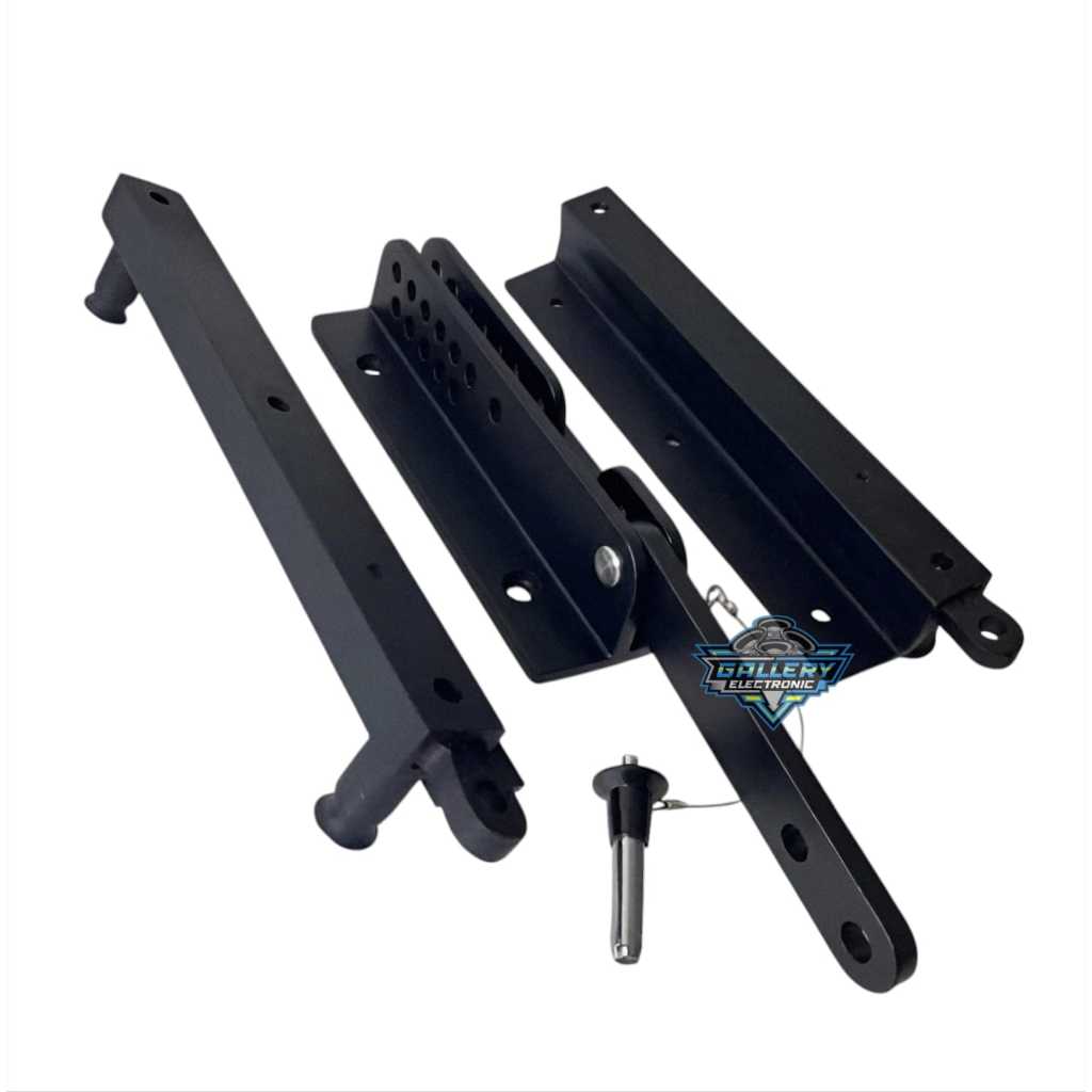 Bracket Gantung LINE ARRAY 3in1 Model Import Ukuran Box Speaker 10'' 3 WAY / Breket 10 inch 3x1 Berk