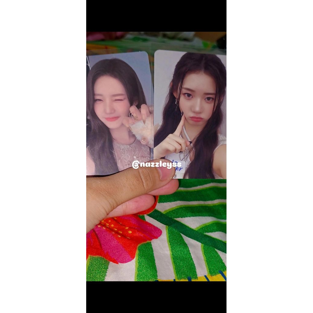 Photocard babymonster official rora maung rora lucky draw