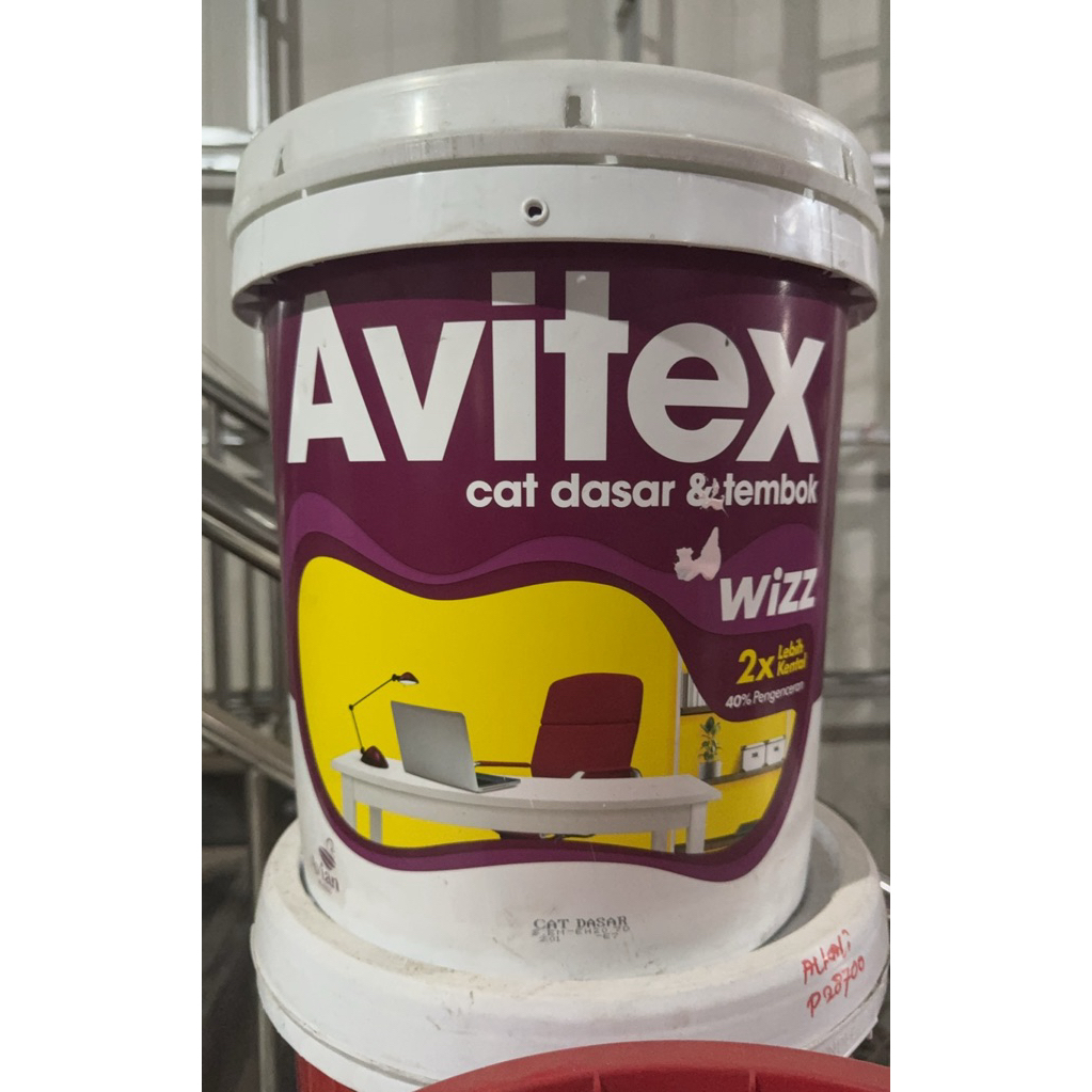 Avitex Wizz Cat Dasar Tembok 20 KG - Putih