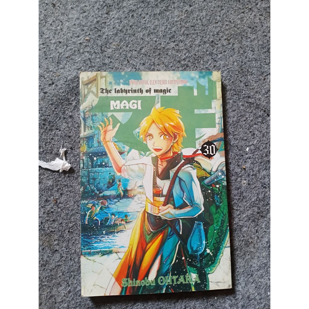 komik magi the labyrinth of magic vol 30