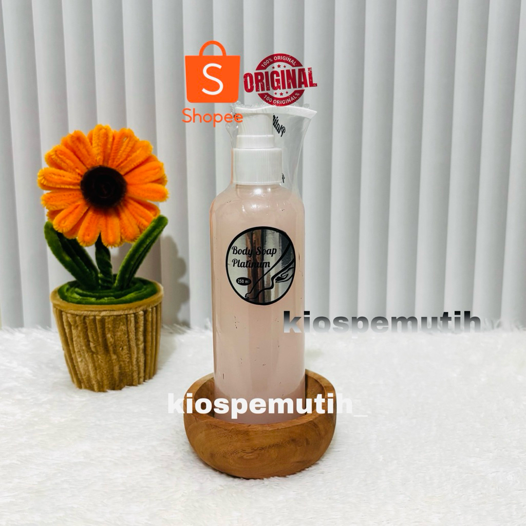 BODY SOAP PLATINUM 250ML ORIGINAL