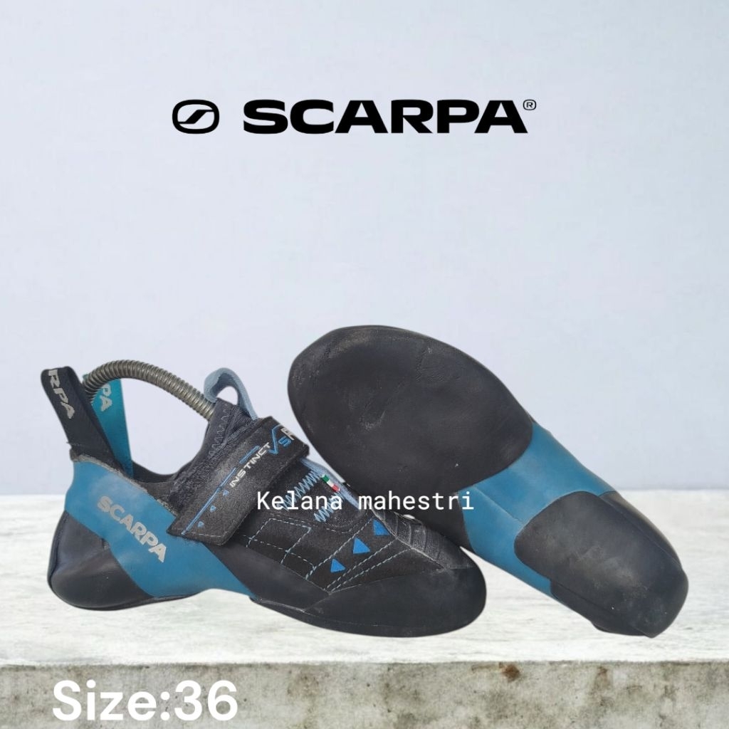 sepatu panjat scarpa instinct minusan climbing shoes ll size 36 sepatu olahraga climbing Scarpa