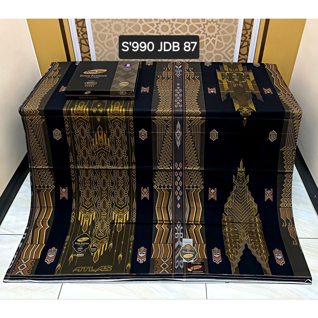 SARUNG ATLAS SUPER PREMIUM S'940,950 965,970,975,980 GOLD