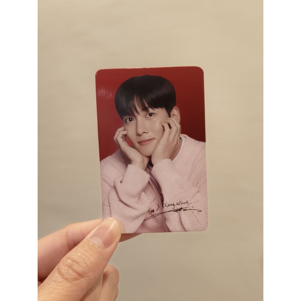 WTS Photo Card Ji Chang Wook x Happy Tos Original