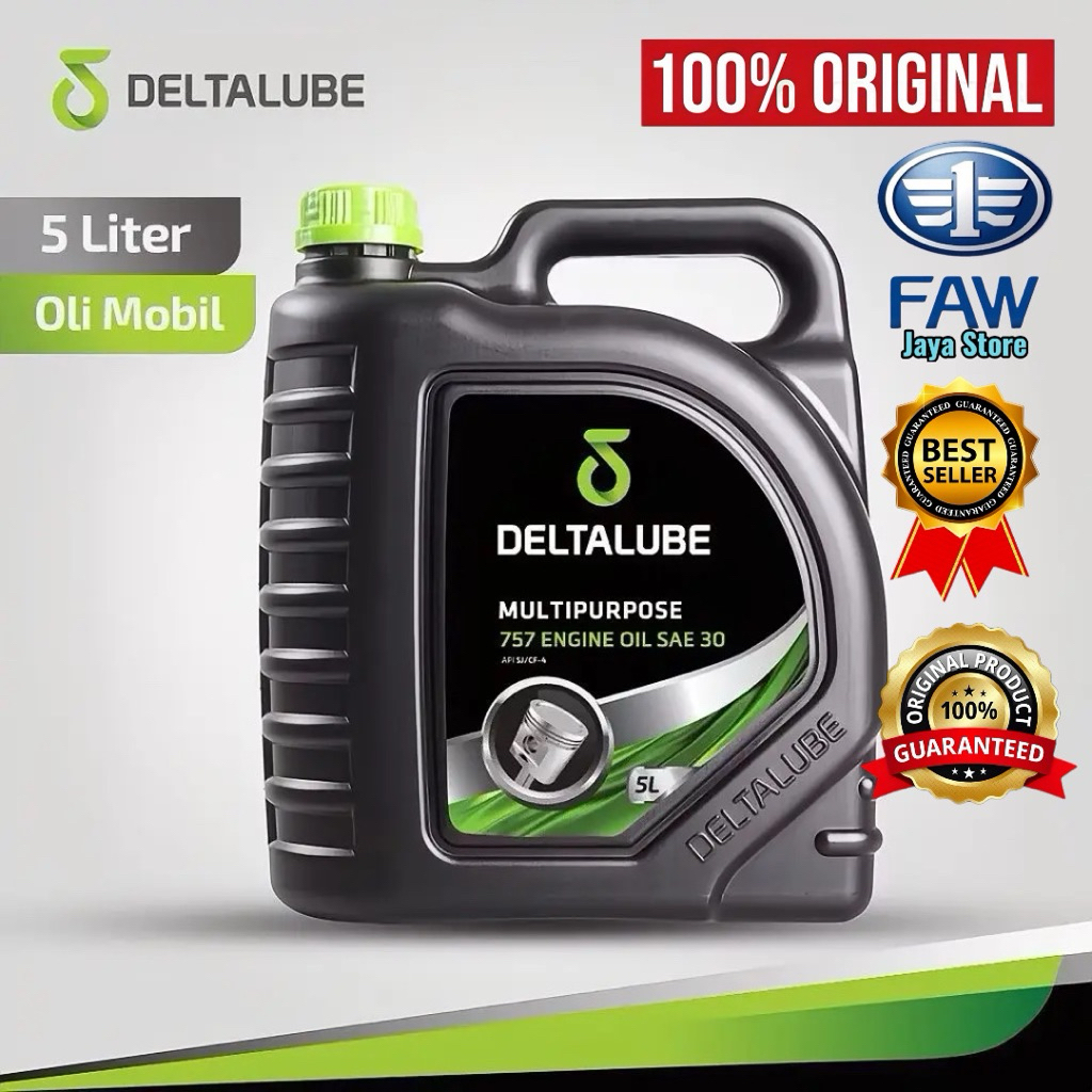 Oli Deltalube 757 Multipurpose Sae 30W - 5L Mobil Diesel & Bensin