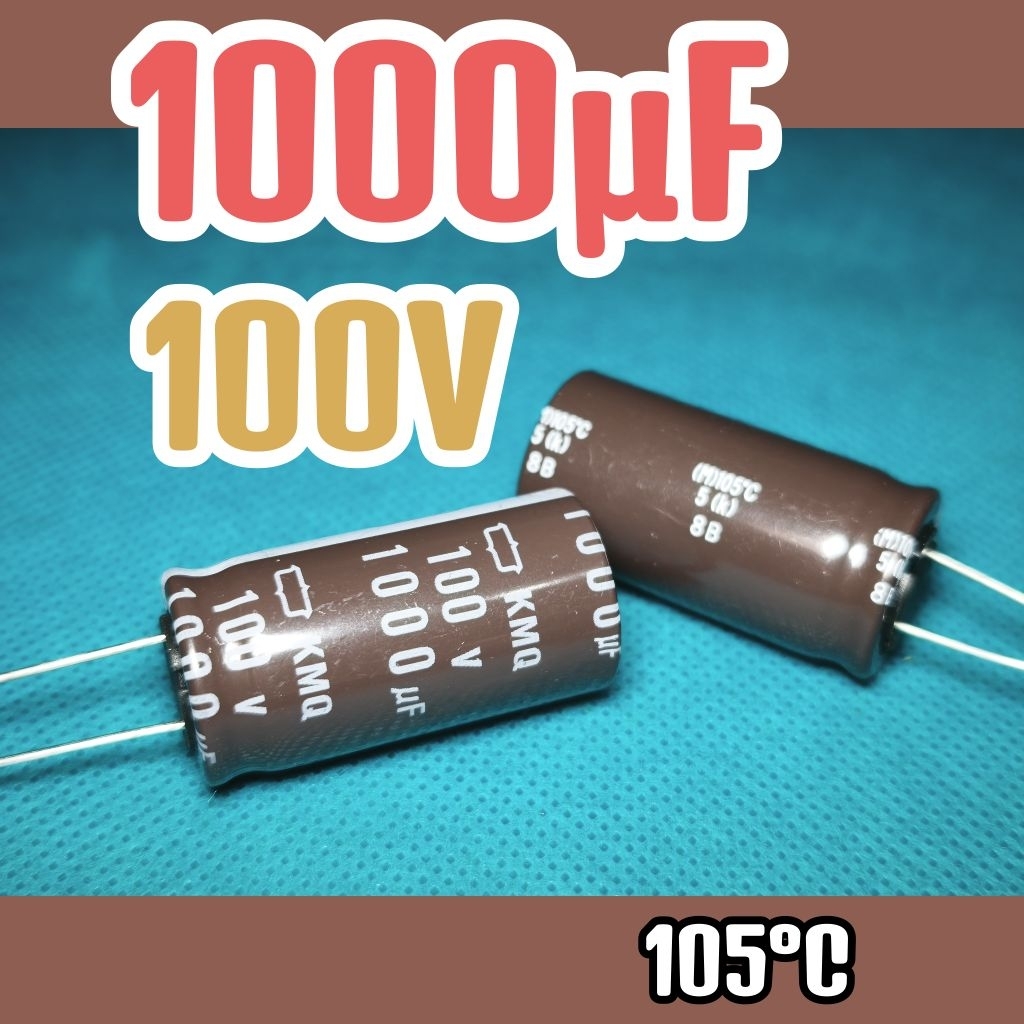 Kapasitor capasitor elko elco 100v 1000uf 100v 1000 uf 100 v 100volt 1000uF ORIGINAL