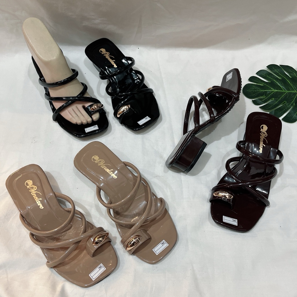 Heels 3cm, Heels vio, Sandal pesta, heels terbar, kekinian