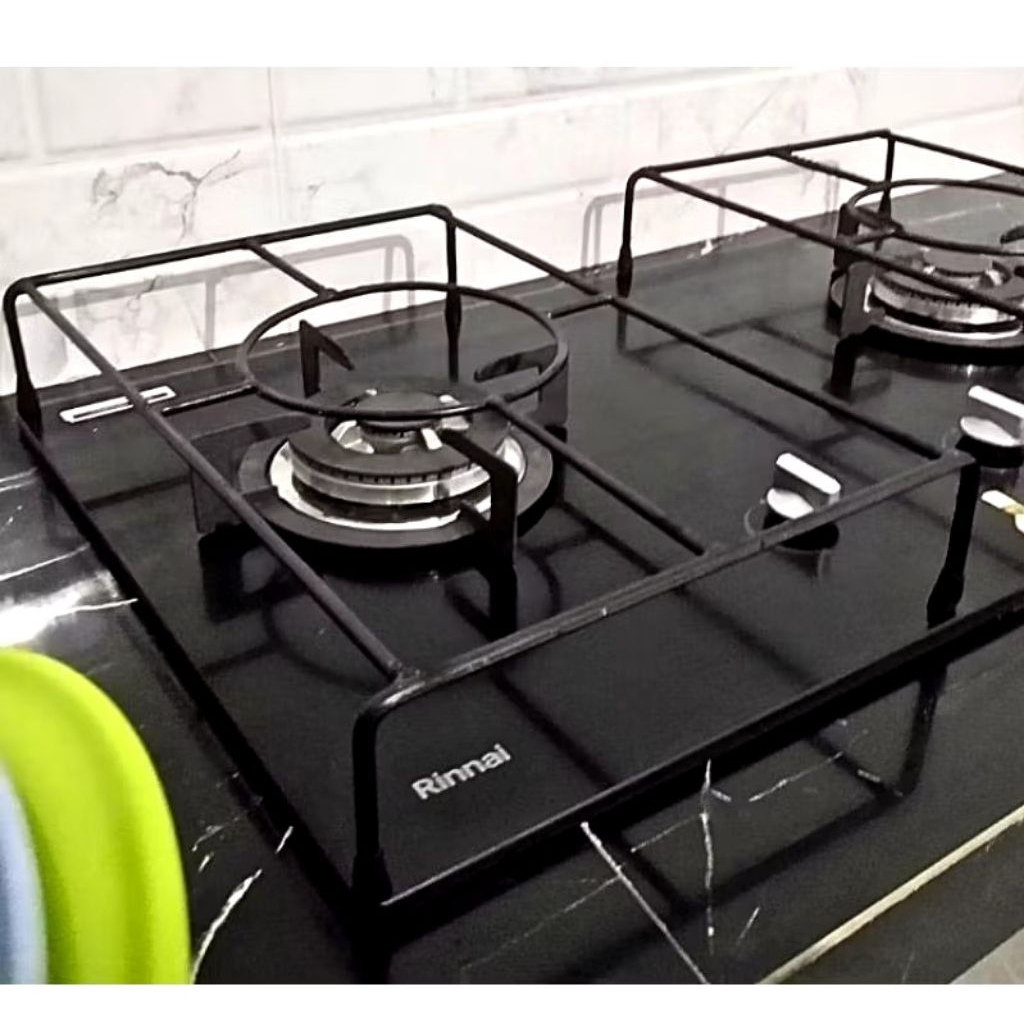 Tangkringan tungku kompor tanam tatakan kompor tanam atau kompor kaca