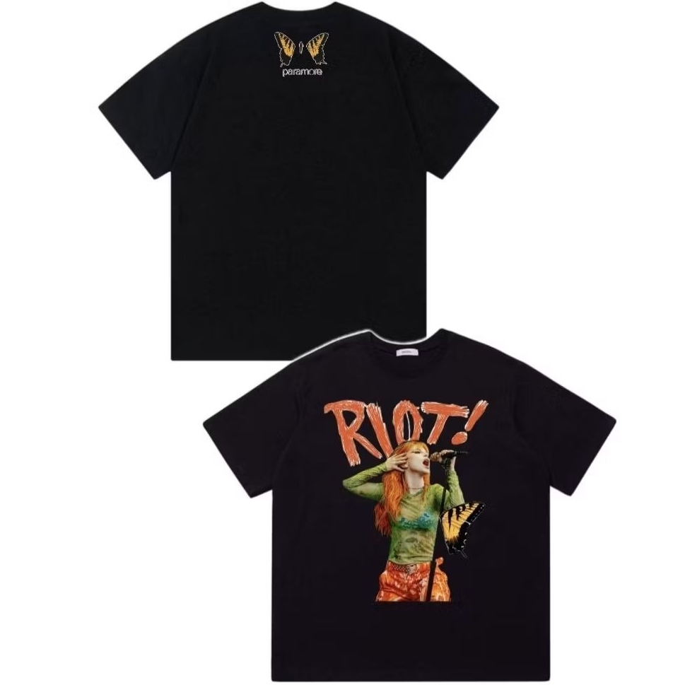 kaos paramore riot unisex