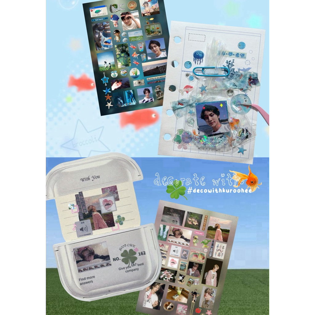 Enhypen sticker - sharing dari enhypen starlight stickerbook