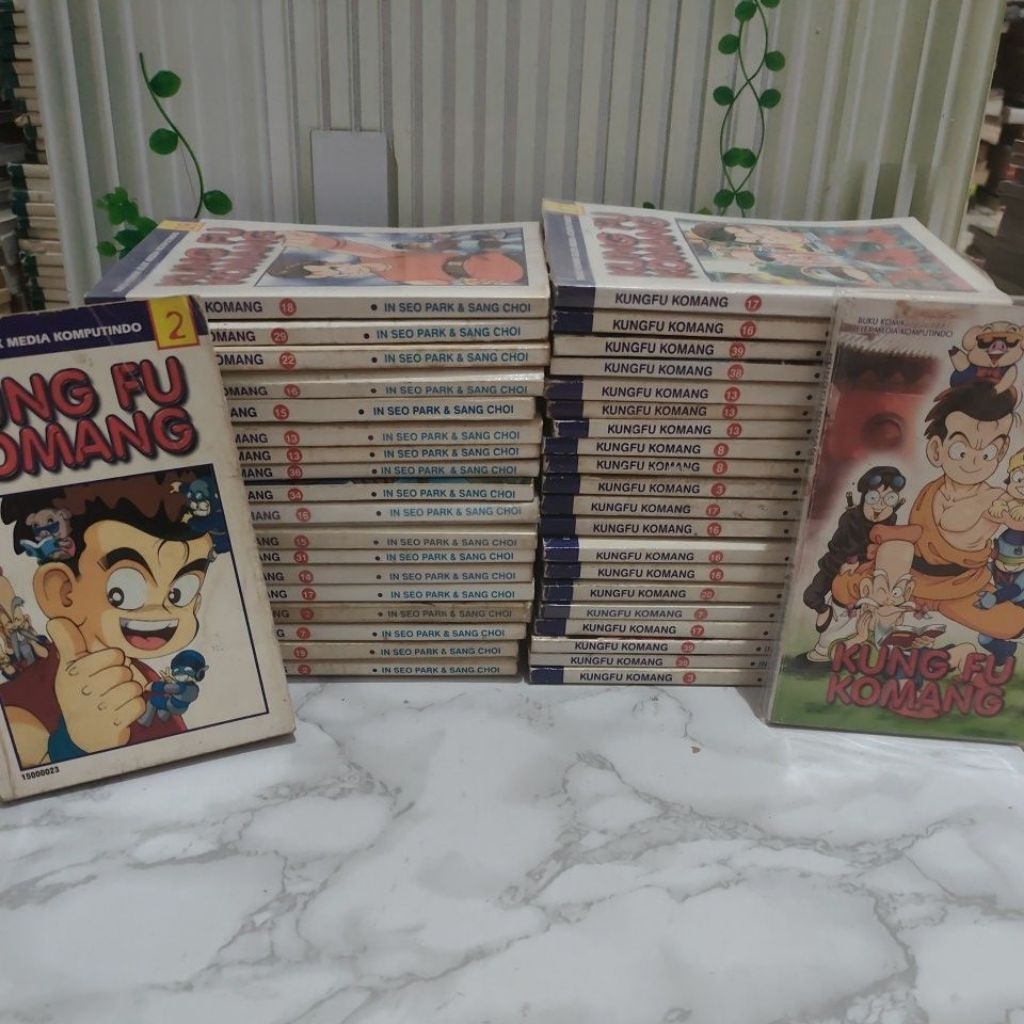 (bisa cod) Komik Kung fu Komang Cabutan Kolpri Original