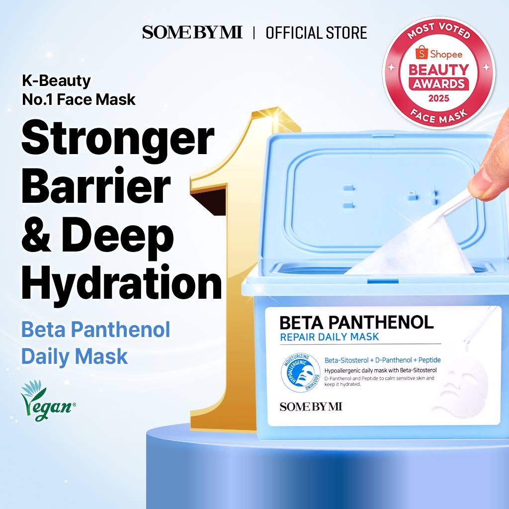 [BEST SELLING] SOME BY MI Beta Panthenol Repair Daily Mask [30ea]