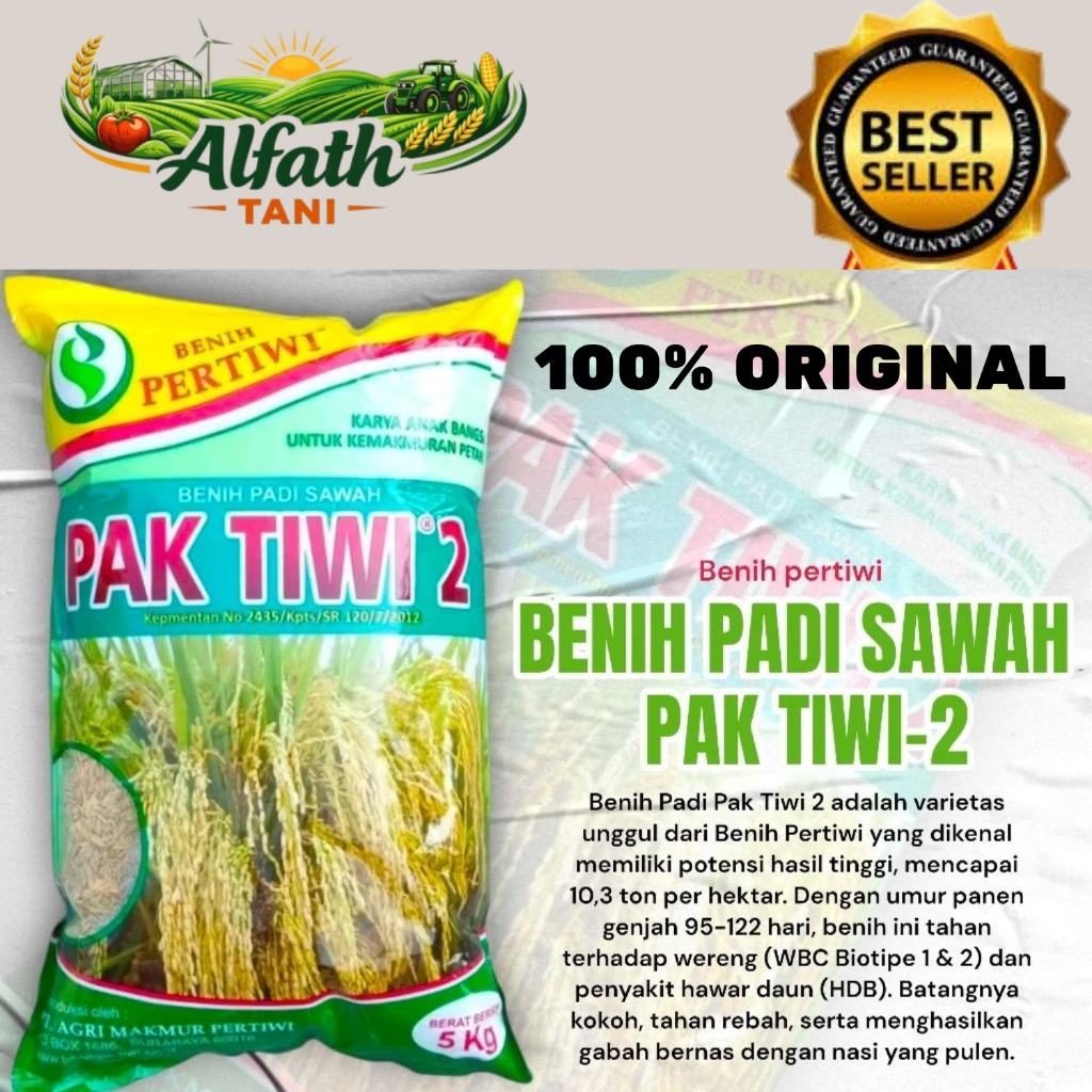 Benih Padi Inpari-32 Pak Tiwi 2 5kg