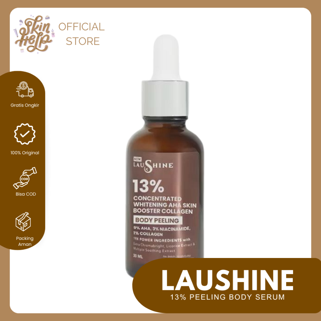 SERUM PEELING LAUSHINE- SERUM  | AHA BODY PEELING 13% CONCETRAD
