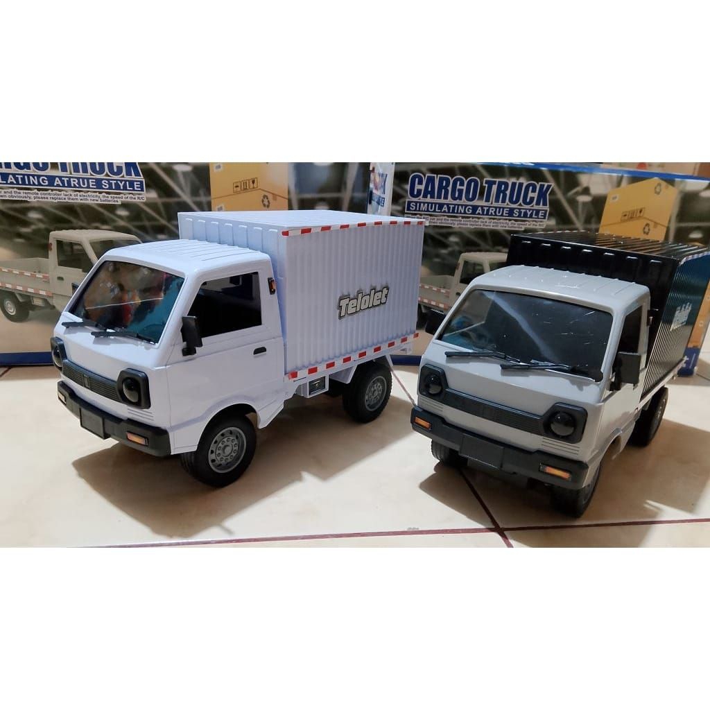 RAMEO 285 mainan anak mobil RC truk box kargo remote control cargo