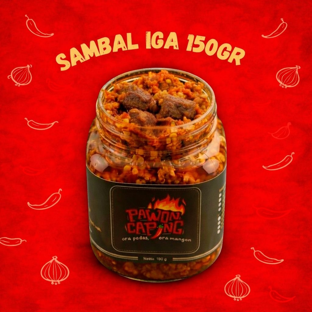 PAWON CAPING SAMBAL IGA DOWER / sambal cumi / Sambal geprek / sambal cakalang /  sambal ayam suwir /