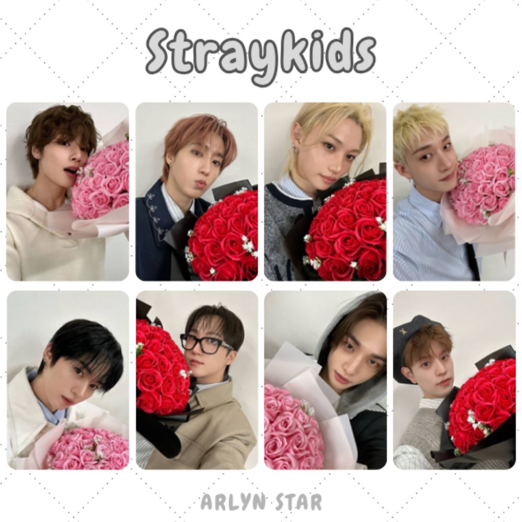 BISA COD [FREE GIFT] PHOTOCARD POLAROID GANTUNGAN KUNCI || STRAY KIDS SKZ || BANG CHAN LEE KNOW CHAN