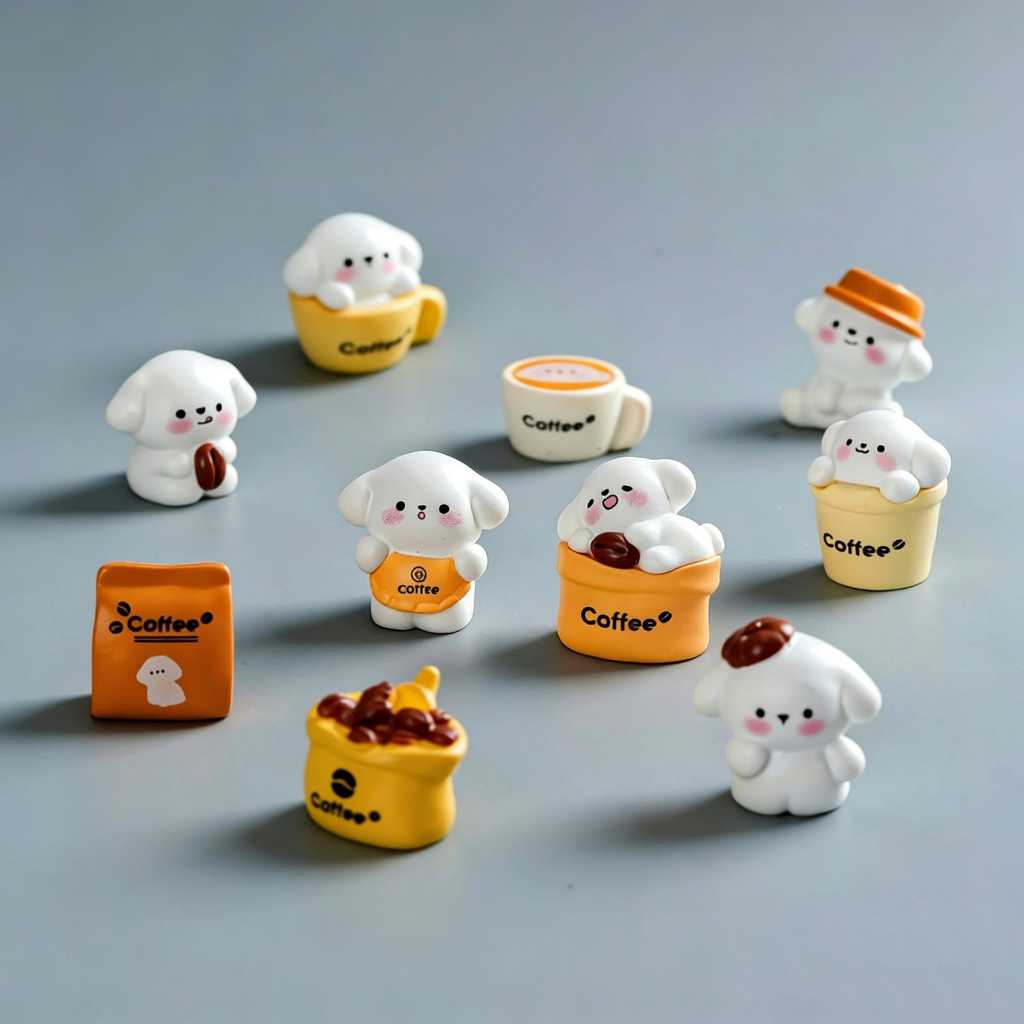 Miniatur Micro Landscape Coffee Puppy