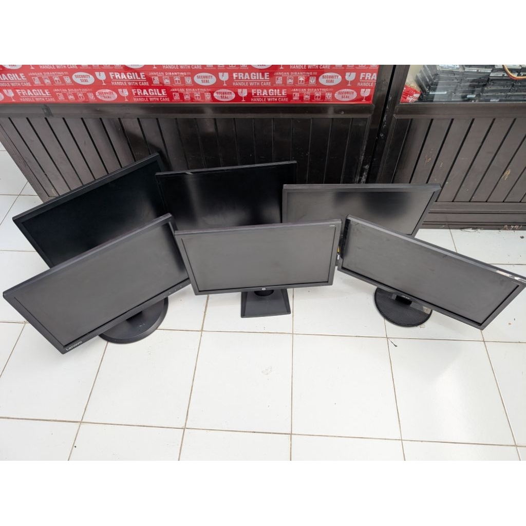 MONITOR PC LED 20" WIDESCREEN, LAYAR KOMPUTER 20"