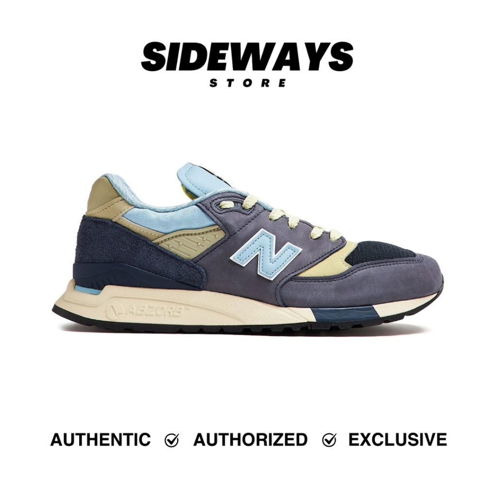 New Balance 998 Made in USA Navy Chrome Blue (U998CB) - 100% Original Guarantee