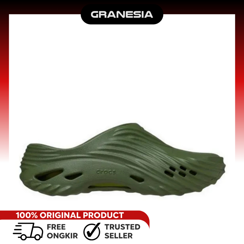Sandal Sepatu Crocs Echo Wave Unisex Clog 210521309| Sepatu Sandal Pria Wanita