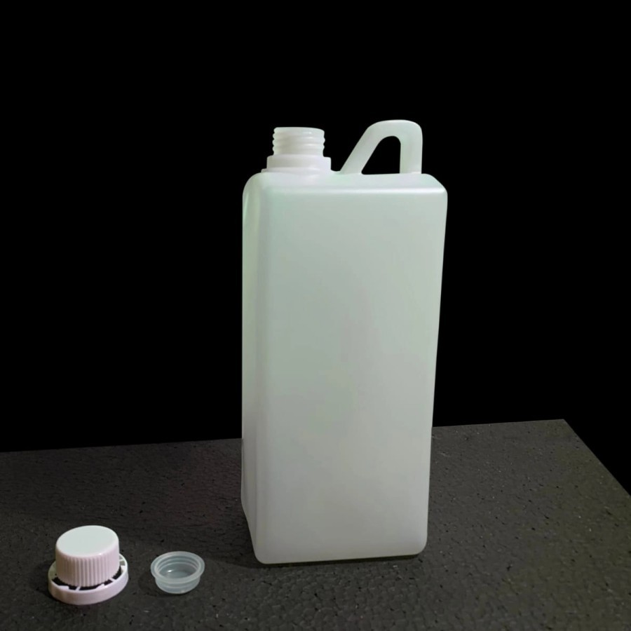 JERIGEN 1 LITER SEGEL KECIL HDPE tebal food grade (Satuan)