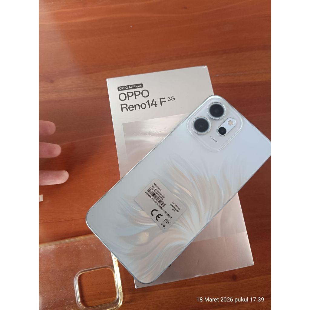 Oppo reno 14f 5g 8/128 second