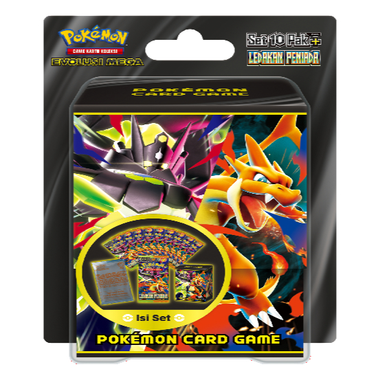 Pokemon Ledakan Peniada Set 10 Pack Plus TCG Indonesia MA4