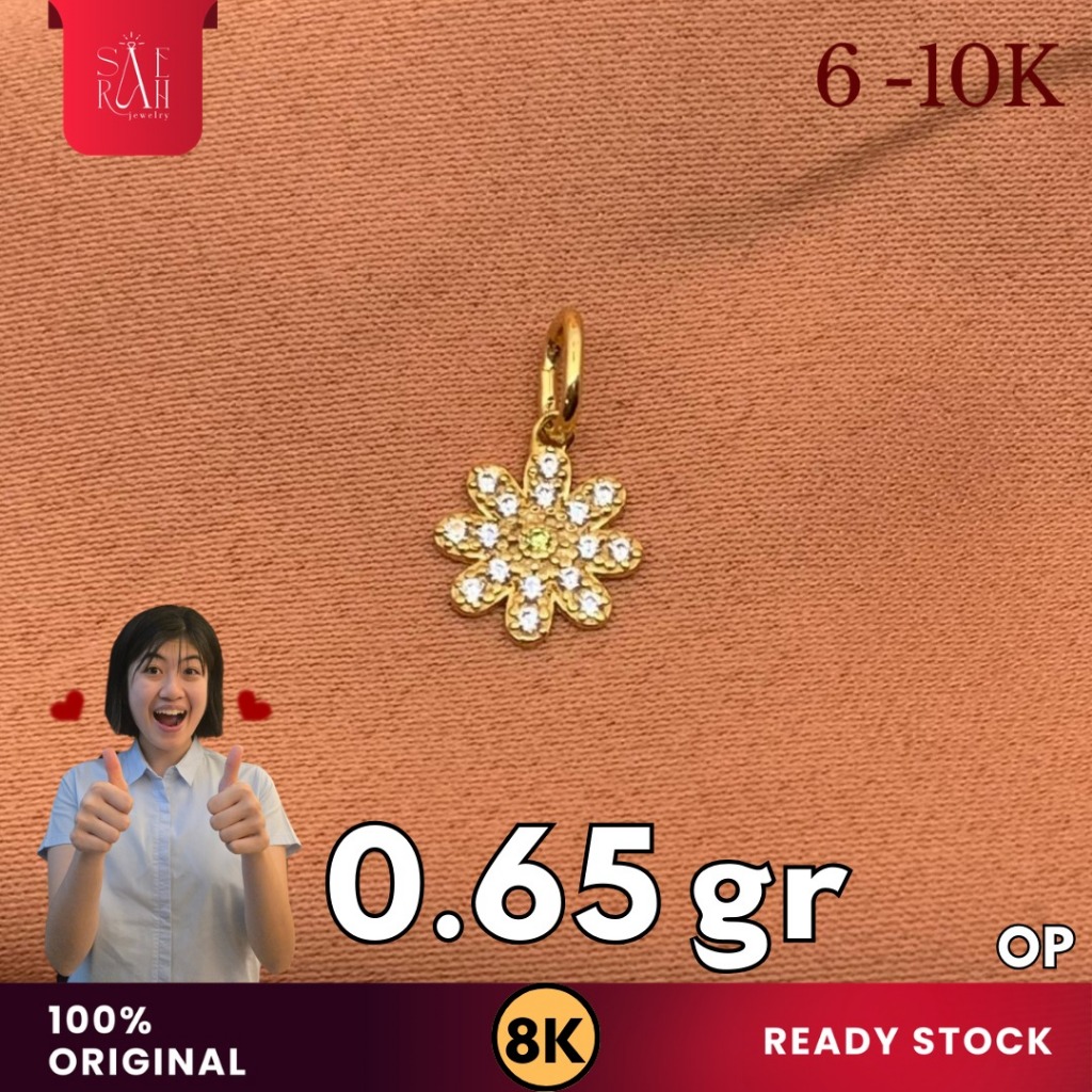 Liontin Emas 8K - Toko Emas Saerah - 0.65 Gram 335