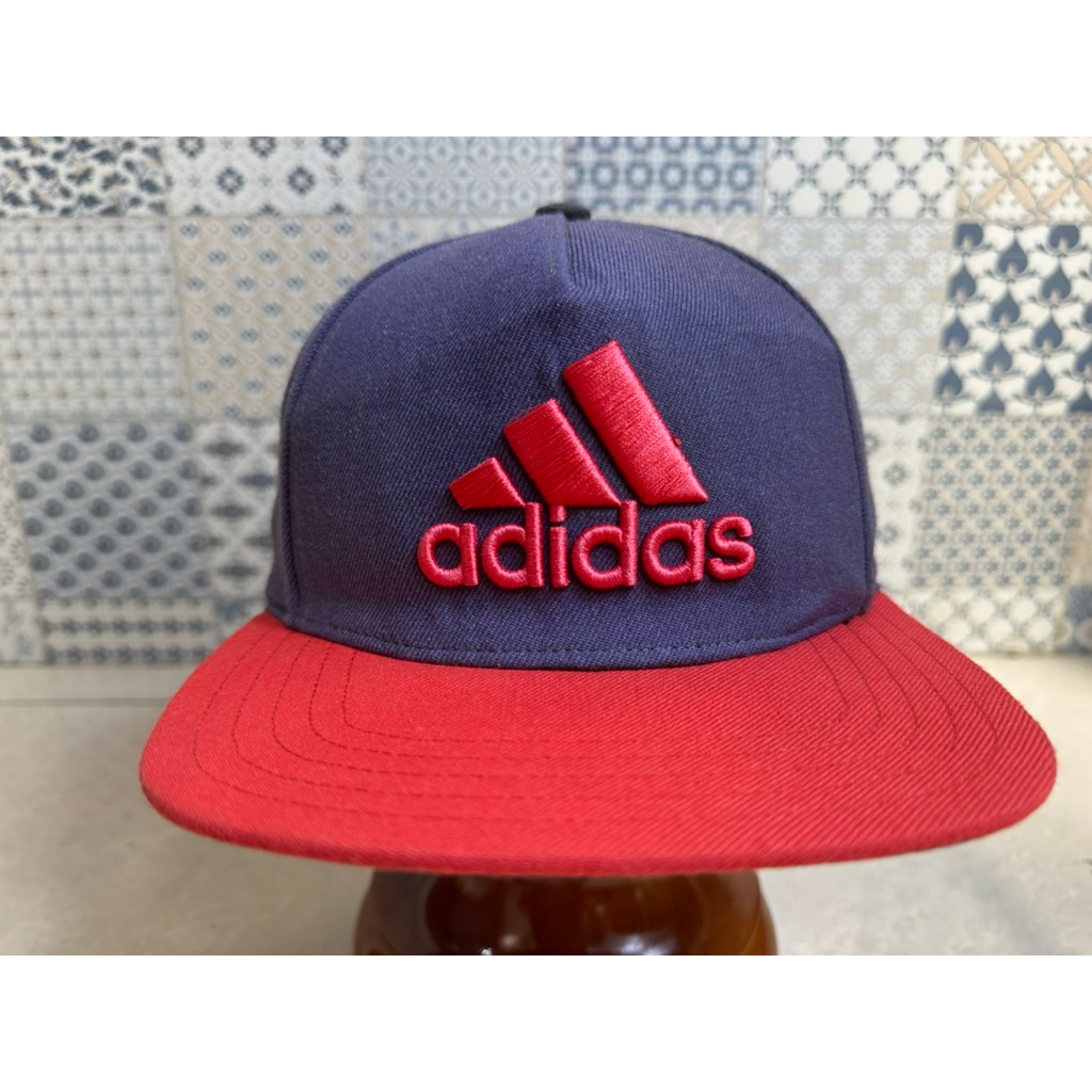 Topi Second Brand Branded Adidas Logo Snapback Original Full Tag Gondrong
