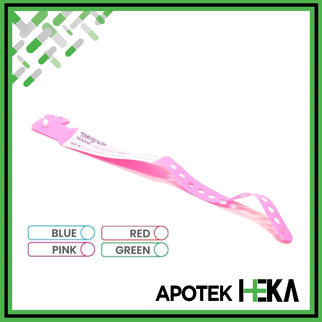Identification Bracelet Onehealth Child Isi 1 pc - Gelang Identitas Pasien (BANDUNG)