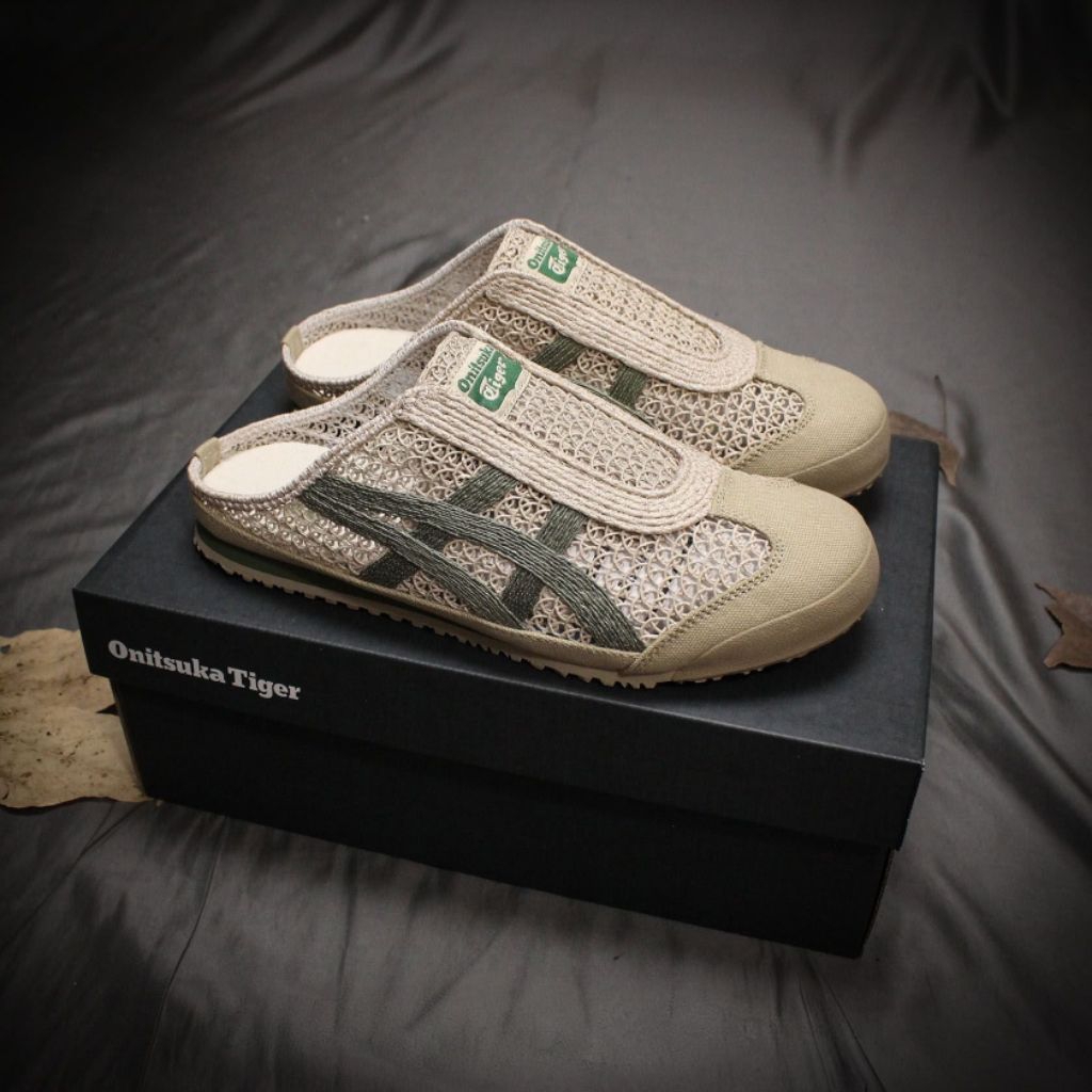 Onitsuka Tiger Mexico 66 Sabot Beige/Green
