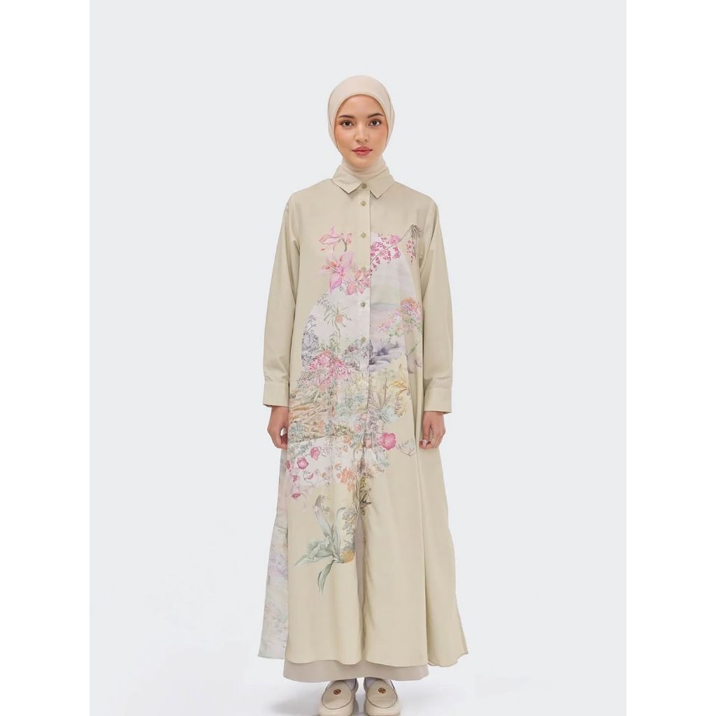 SALE New Riamiranda Lucia Ceko Shirt Dress Pistachio Free Paperbag