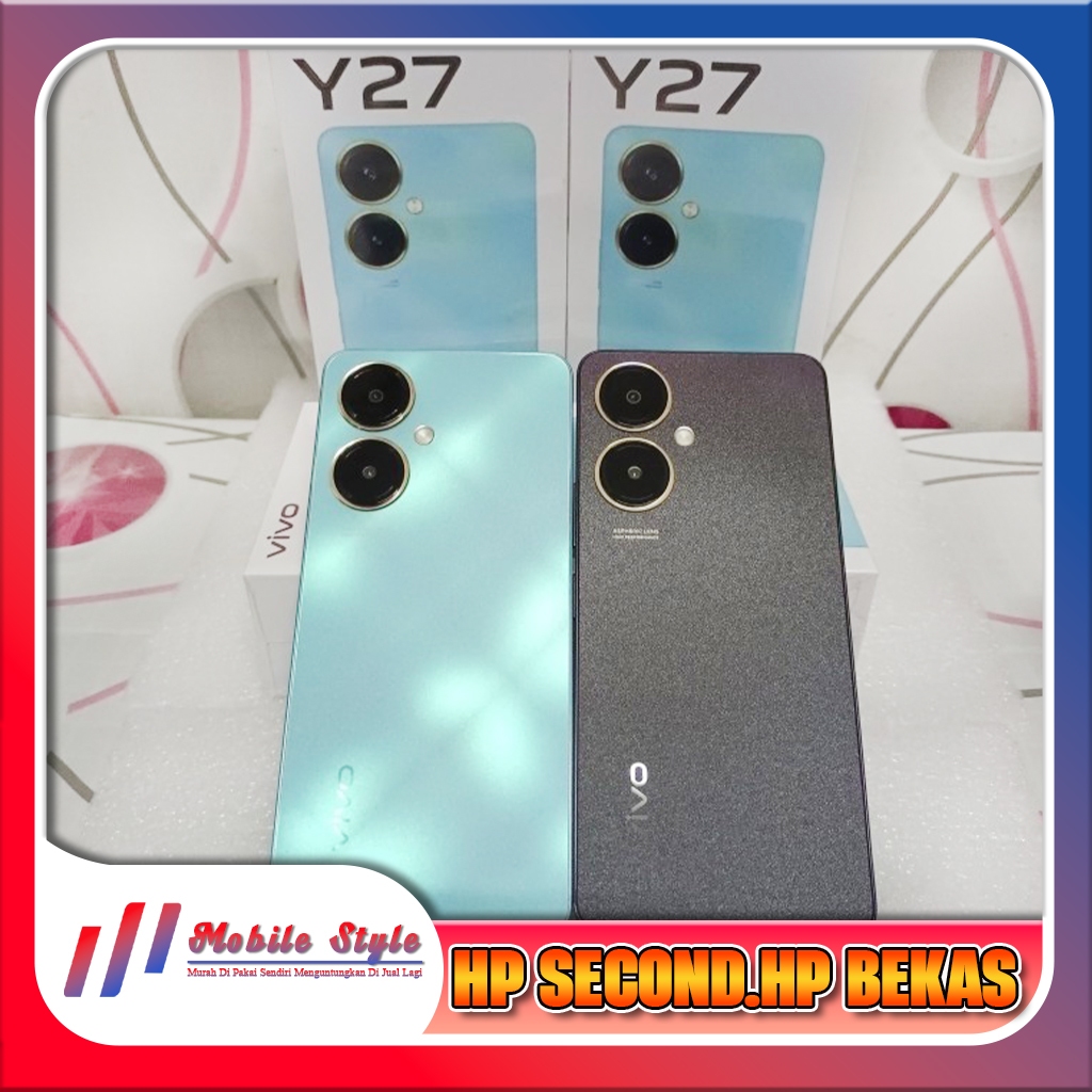 Vivo Y27 4G | 5G Ram 6 Rom 128GB Second Mobile Style Store