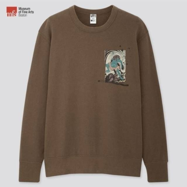 Sweater uniqlo edo ukiyo japan
