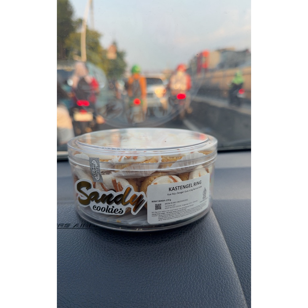 SANDY COOKIES PREMIUM KASTENGEL RING