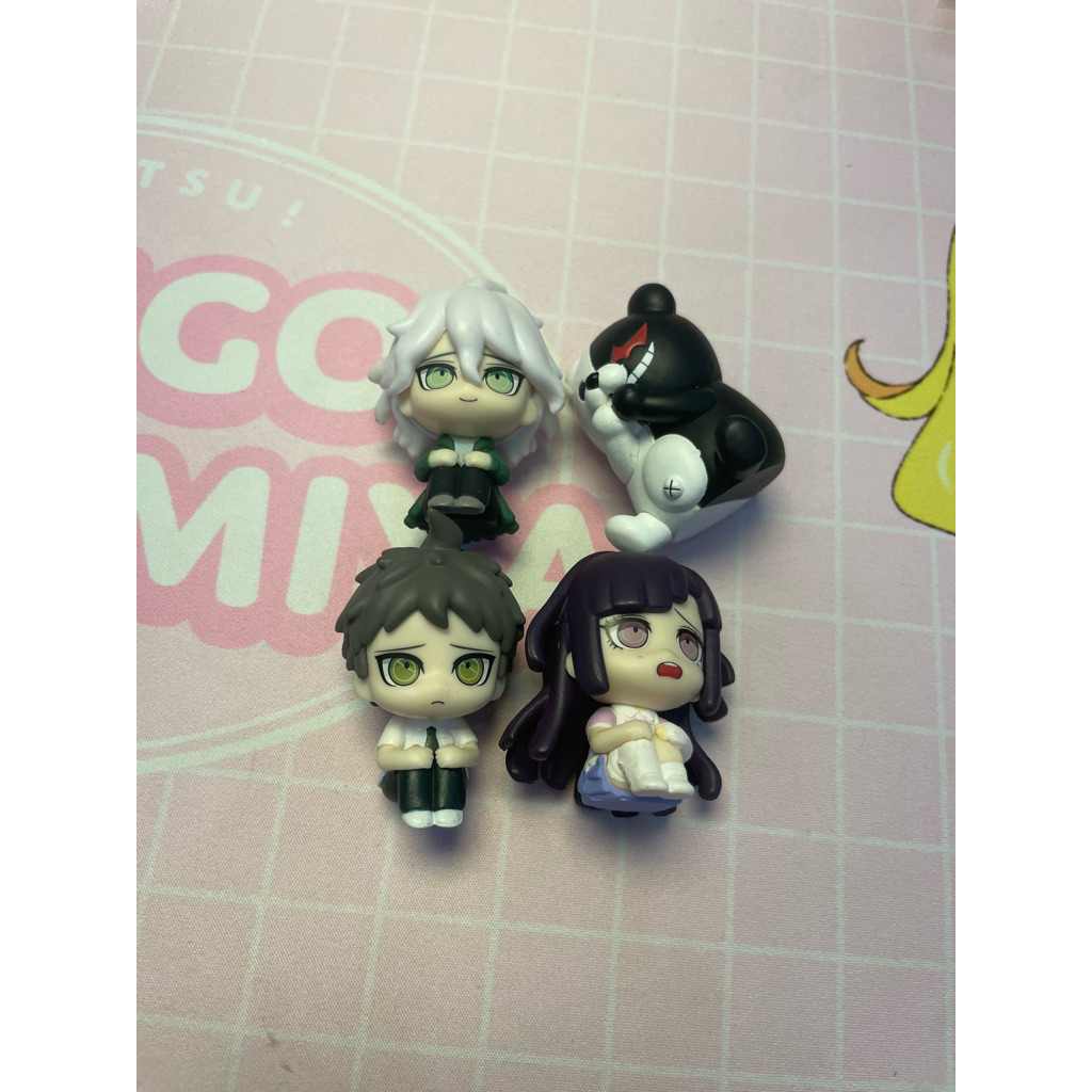 Danganronpa Mini Figure Hajime Hinata Mikan Tsumiki Nagito Komaede Monokuma